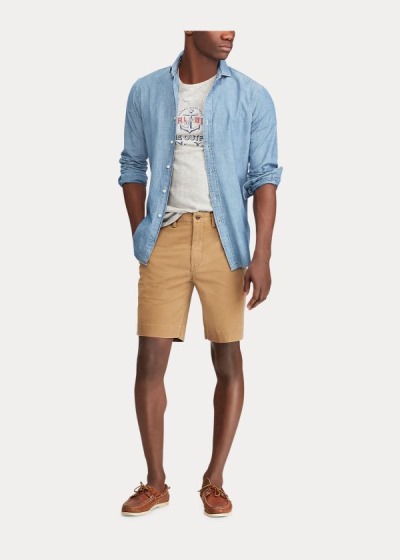 Men's Polo Ralph Lauren Stretch Classic Fit Shorts | 940386XUS